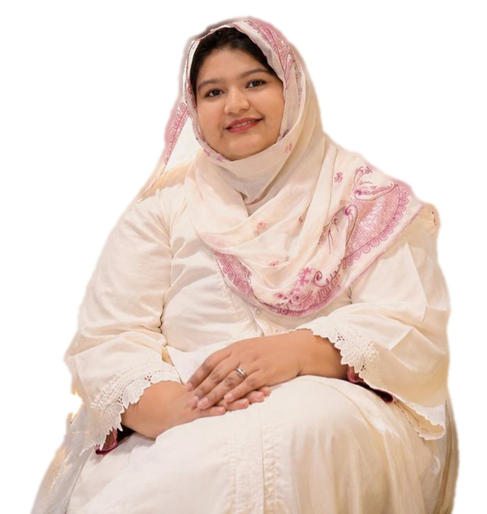 Dr. Aribah Aslam, founder of NextGen
